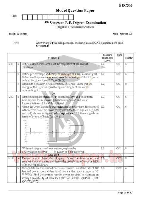 VTU exam Question Paper with Solution of BEC401 Electromagnetics Theory ...