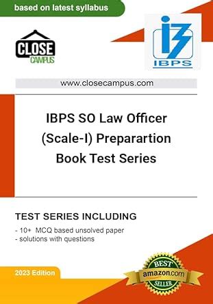 IBPS SO Law Officer (Scale-I) Preparartion Book Test Series-English ...