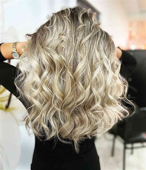 Blonde Highlights On Curly Hair