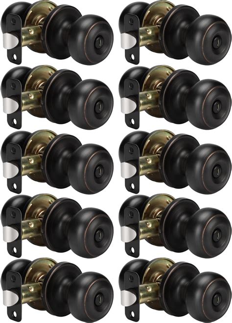 goldenwarm Oil-Rubbed Bronze Interior Door Knobs, Interior Door Knobs ...