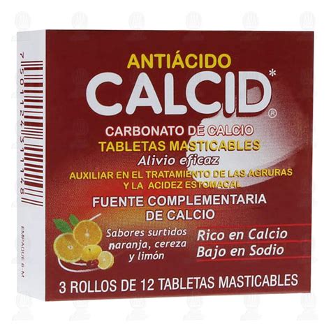 Calcid Sabores Surtidos Rollos, 12, 47% OFF