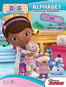 Buy Doc Mcstuffins Alphabet Learning Workbook (Includes Over 30 Reward ...