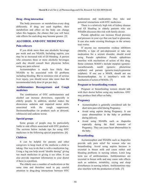 Hazards of OTC medication - a community pharmacy practice | PDF