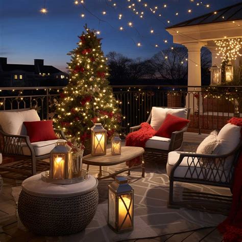 19+ Festive Christmas Balcony Decorating Ideas for a Sparkling Outdoor ...