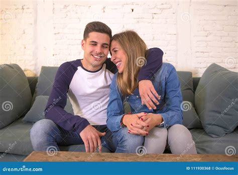 Young Beautiful Couple Teenagers or 20s Romantic Girlfriend and ...
