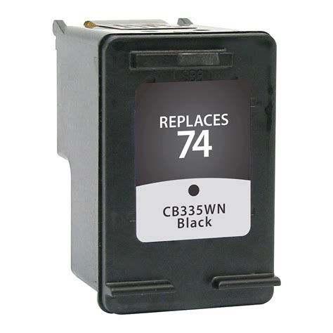 HP 74 Black Ink Cartridge (CB335WN) - Remanufactured