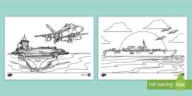 Army Vehicles Colouring | Colouring Sheets (teacher made)