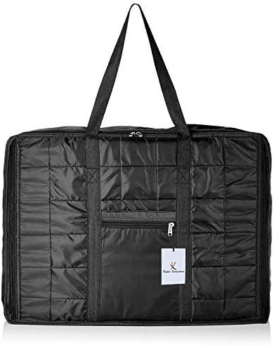 Amazon Brand - Solimo Parachute Jumbo Underbed Rectangular Storage Bag ...