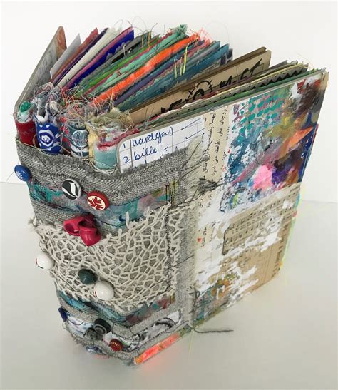 A Fabric junk journal - Margarete Miller Album Journal, Diy Journal ...