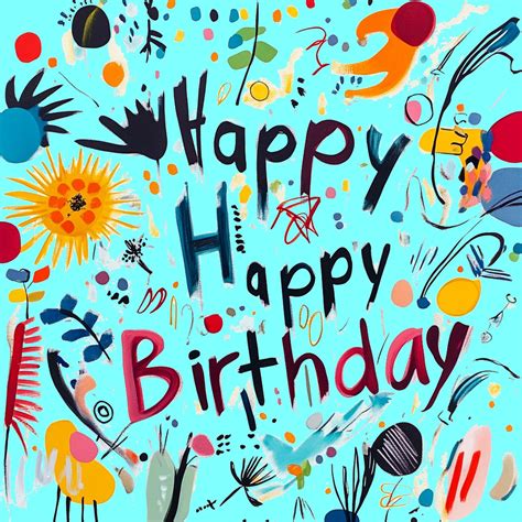 Happy Birthday Card Art Free Stock Photo - Public Domain Pictures