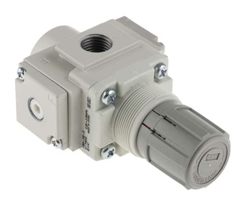 AR20-F02-B SMC | SMC G 1/4 Pneumatic Regulator - 0.05MPa to 0.85MPa, 1/ ...