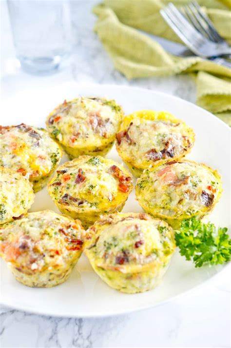 Easy Breakfast Egg Muffins | Delicious Meets Healthy