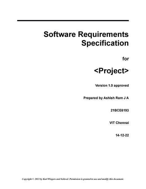 Software Requirements Specification Template (3) - Software ...