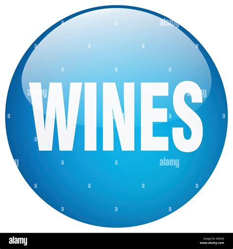 wines blue round gel isolated push button Stock Vector Image & Art - Alamy