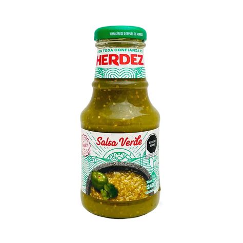 Herdez Salsa Verde - Green Salsa 8oz (240g) – Unimarket