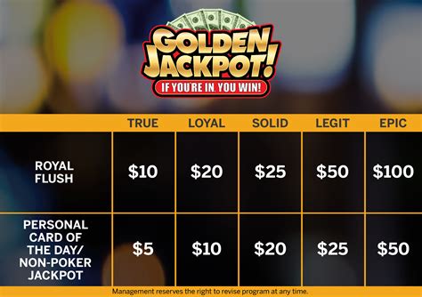 golden jackpot result