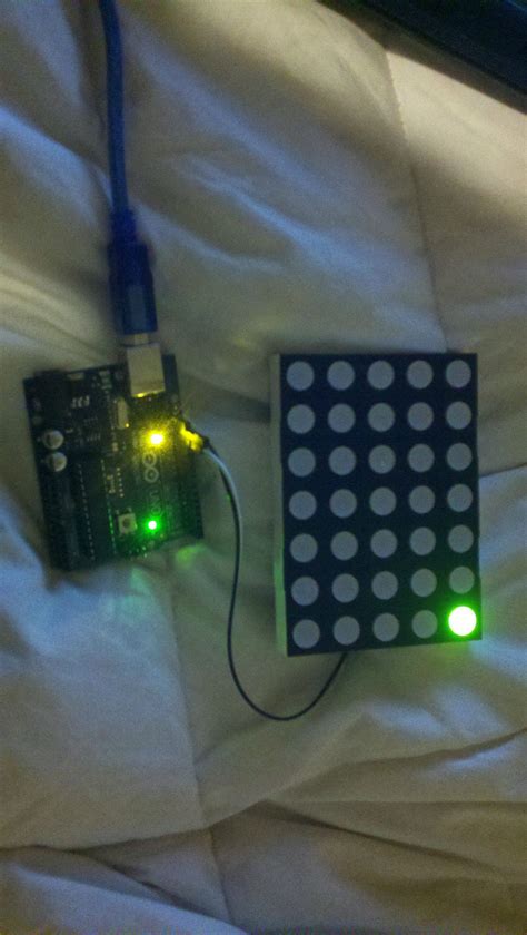 Image result for LED Matrix Arduino Pinout