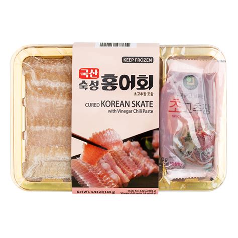 Get K-FISH Cured Sliced Korean Skate Fish w/Sauce 140 g Delivered ...