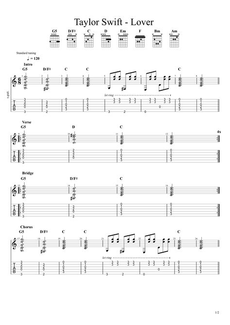 Red Taylor Swift Easy Guitar Chords at Brittany Molina blog