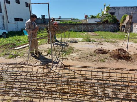 Fotos: comenzó la construcción del Banco Nación en Santa Elena