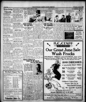 The McCook Daily Gazette from McCook, Nebraska on June 3, 1936 · 4