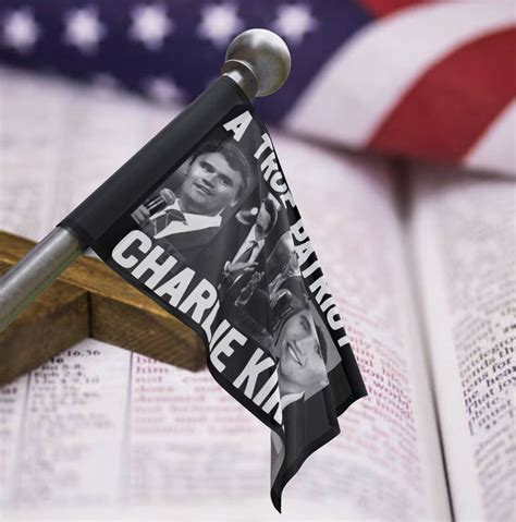 Patriot Charlie Kirk Flag