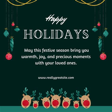 Happy Holiday Quotes For Cards 90+ 'Happy Holidays' Messages And