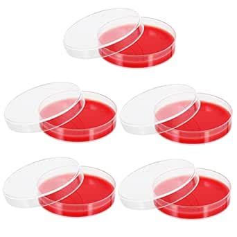 Mobestech 10pcs Agar Plates Agar Medium for Laboratory Microbiology Use ...