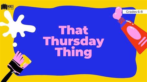 That Thursday Thing, Muncie Public Library (Kennedy Library), 10 August ...