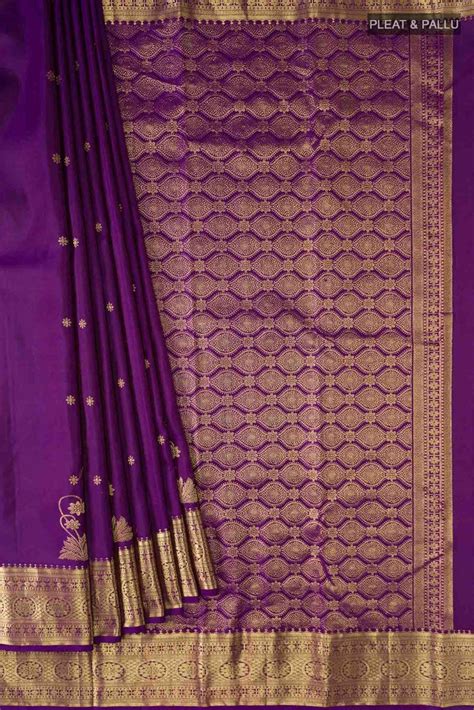Buy Purple Saree Online - Stylish & Elegant Purple Sarees at Nalli ...