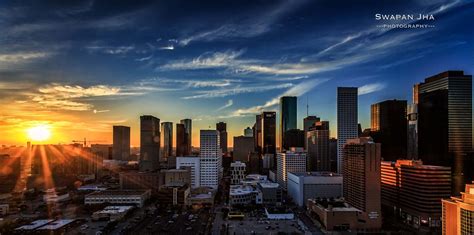 Sunset in Houston - Available on Getty Images | Sunset in do… | Flickr