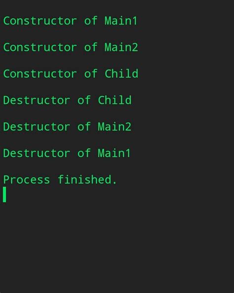 explain the order of execution of constructors in multilevel ...