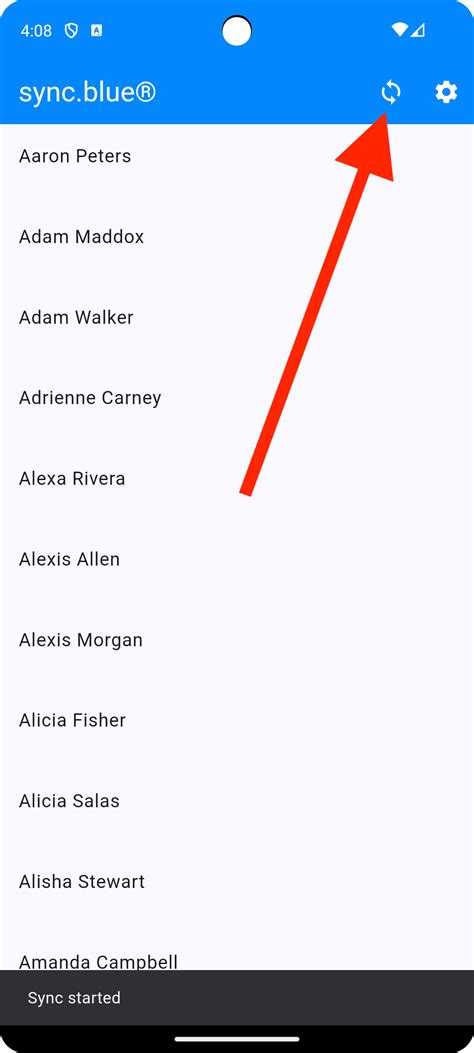 How do I synchronize my contacts with a Google Android smartphone ...
