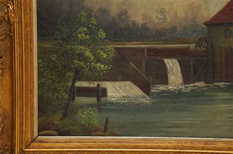 Antique Landscape Oil Painting For Sale at 1stDibs | antique landscape paintings, old painting ...
