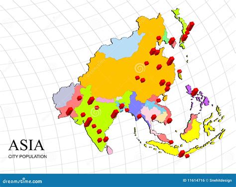 Asia Population Map 的图像结果