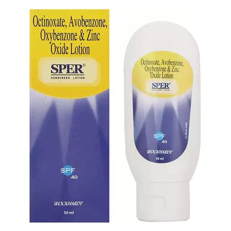 Buy Sper Suncreen Lotion SPF 40, 50 ml | 19 Minutes Delivery | Apollo ...
