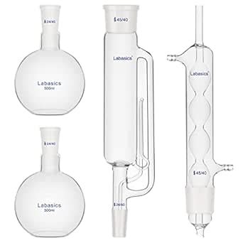 Labasics 500 ml Soxhlet Type Extraction Apparatus, Borosilicate Glass ...