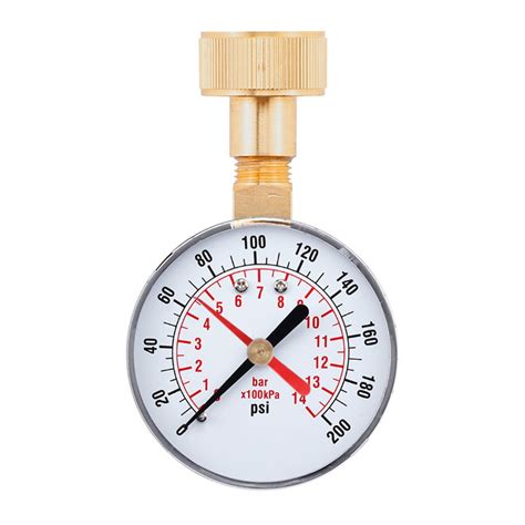 TS-60-200psi Water Pressure Test Gauge House Water Pressure Gauge ...
