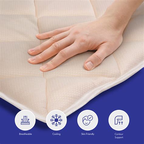 Buy 2" Memory Foam Gel Mattress Topper | Springtek