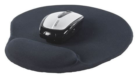 Konig Mouse pad with wrist support - Black | Falcon Computers