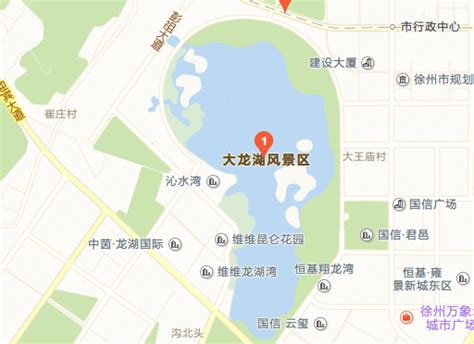 求徐州市几个区的分布图_百度知道