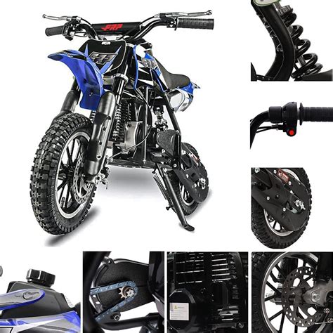 Buy FRP DB001 50CC 2-Stroke Kid Dirt Bike, Off-Road Mini Dirt Bike Up ...