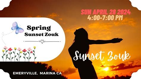 Sunset Zouk April , Emeryville Marina, 28 April 2024 | AllEvents