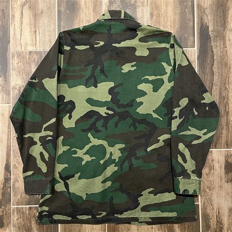 Vintage Late 60s/Early 70s US Military Camouflage Uti… - Gem