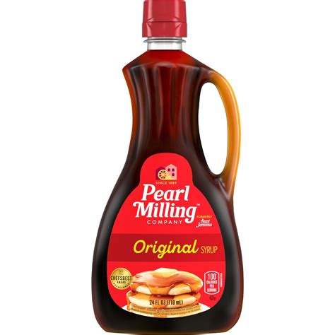 Pearl Milling Company Original Syrup, 24 oz Bottle, 24 Servings ...