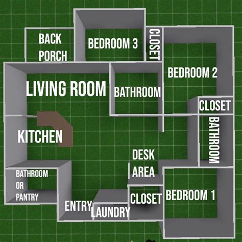 Bloxburg House Floor Plan - houseplans.weloveprintables.net