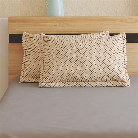 Buy Grandeur Set of 2 Printed Pillow Covers - 45x70cm from Home Centre ...