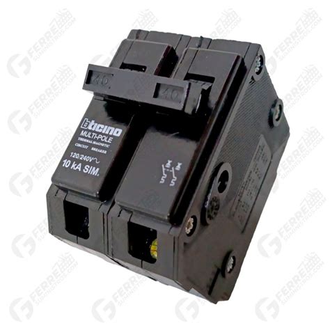 Breaker para Empotrar 2 x 40 Amperes BTICINO – Ferresuministros.com ...