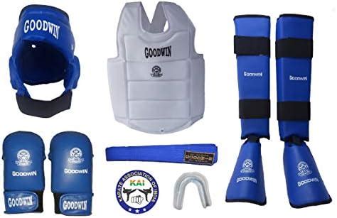Kai Approved Goodwin Karate Safety Kit - Pack of - Head Guard, Chest ...