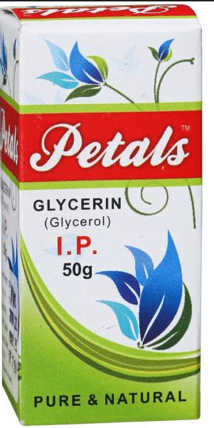 Glycerin (Petals) Glycerol IP 50 gm | 30 Minutes 24/7 Delivery